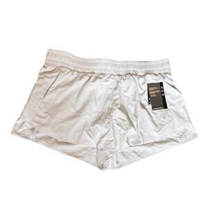 AVIA Lined beige gray Athletic walking running shorts quick dry NWT SZ XXL 2XL